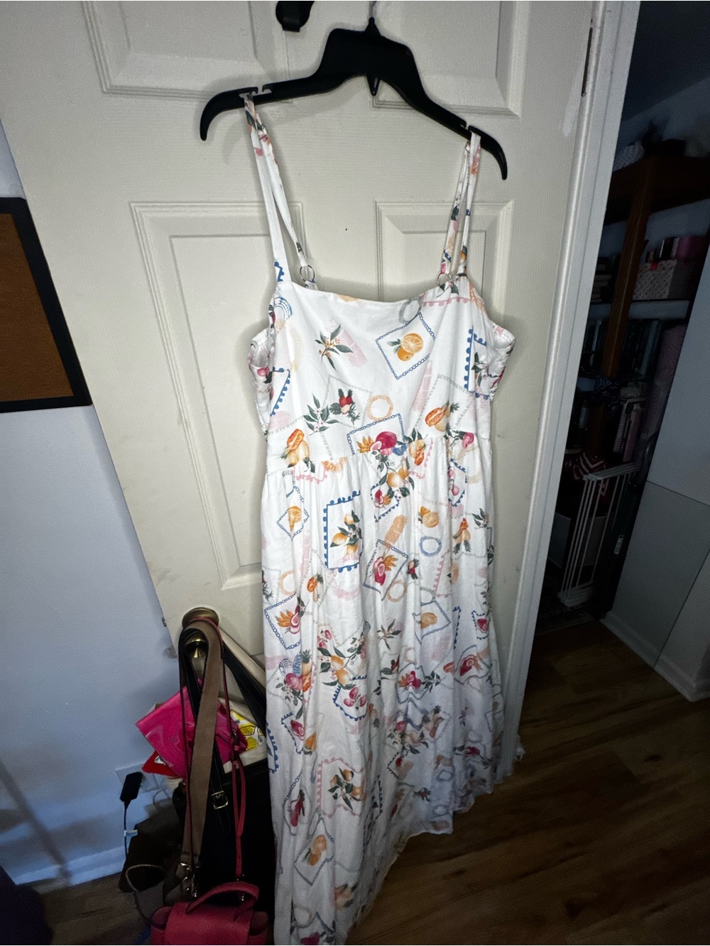 Arula Fruit Print Maxi Dress
